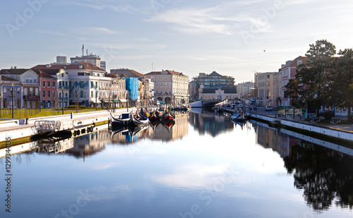 Ria de Aveiro in the city of Aveiro 
