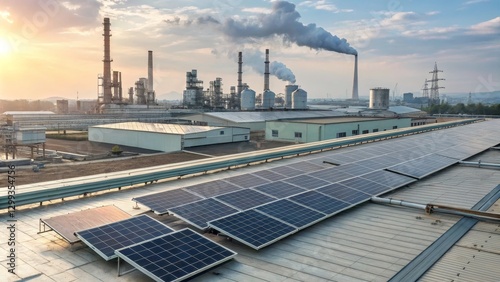 Sunset Industrial Solar Pan...