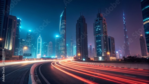 Night Cityscape Long Exposu...