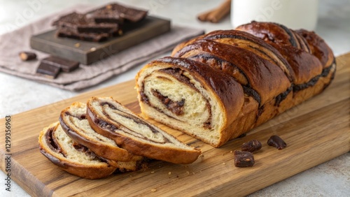 Chocolate Babka Bread Loaf ...