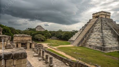 Chichen Itza Pyramid under ...