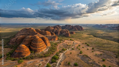 Aerial View of Bungle Bungl...