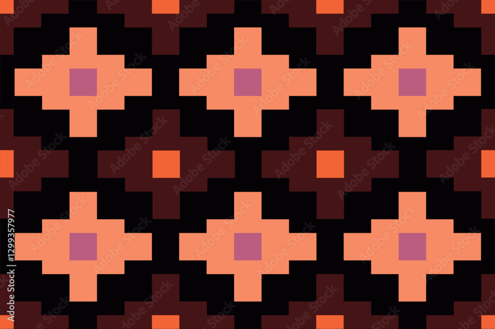 Fototapeta premium Vector Ukrainian seamless ornament