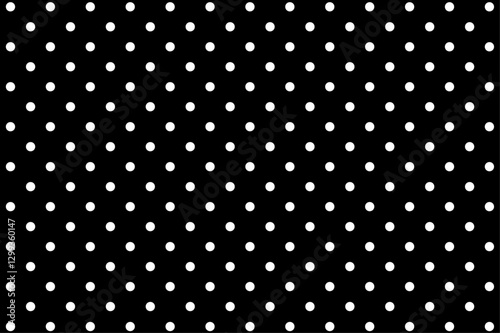 white dotted pattern on black background 
