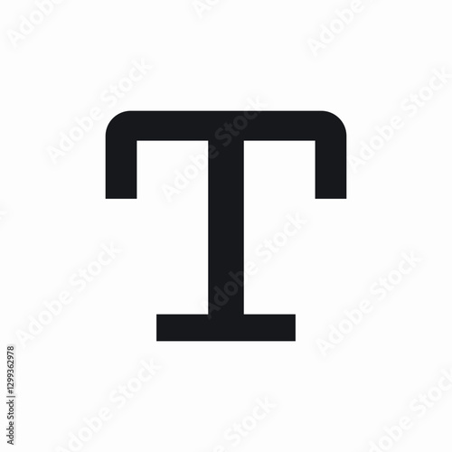 text write icon sign vector