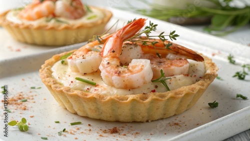 Shrimp Tartlets Creamy Fill...