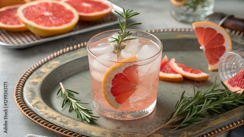 Rosemary Grapefruit Cocktai...