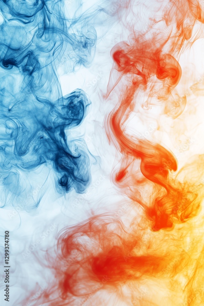 A stylized liquid pour of vibrant color bands layering over each other, with each shade gently blending into the next A stylized liquid pour of vibrant color bands layering over each other, with each shade gently blending into the next