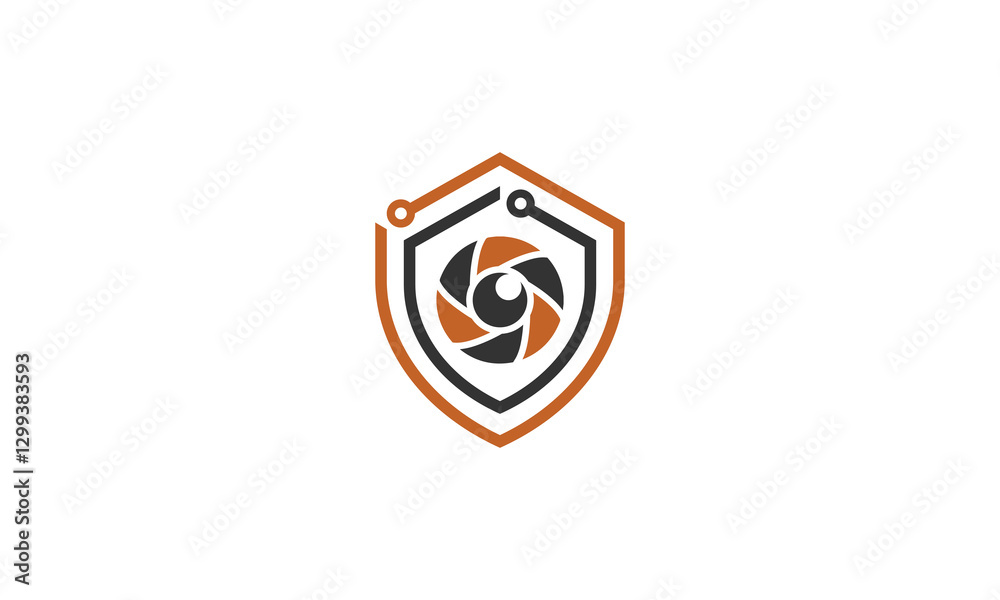 Technology security logo Technology security logo