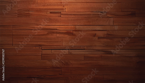 Brown textured seamless wooden surface. Natural brown parquet. Wooden background. Seamless wood parquet texture