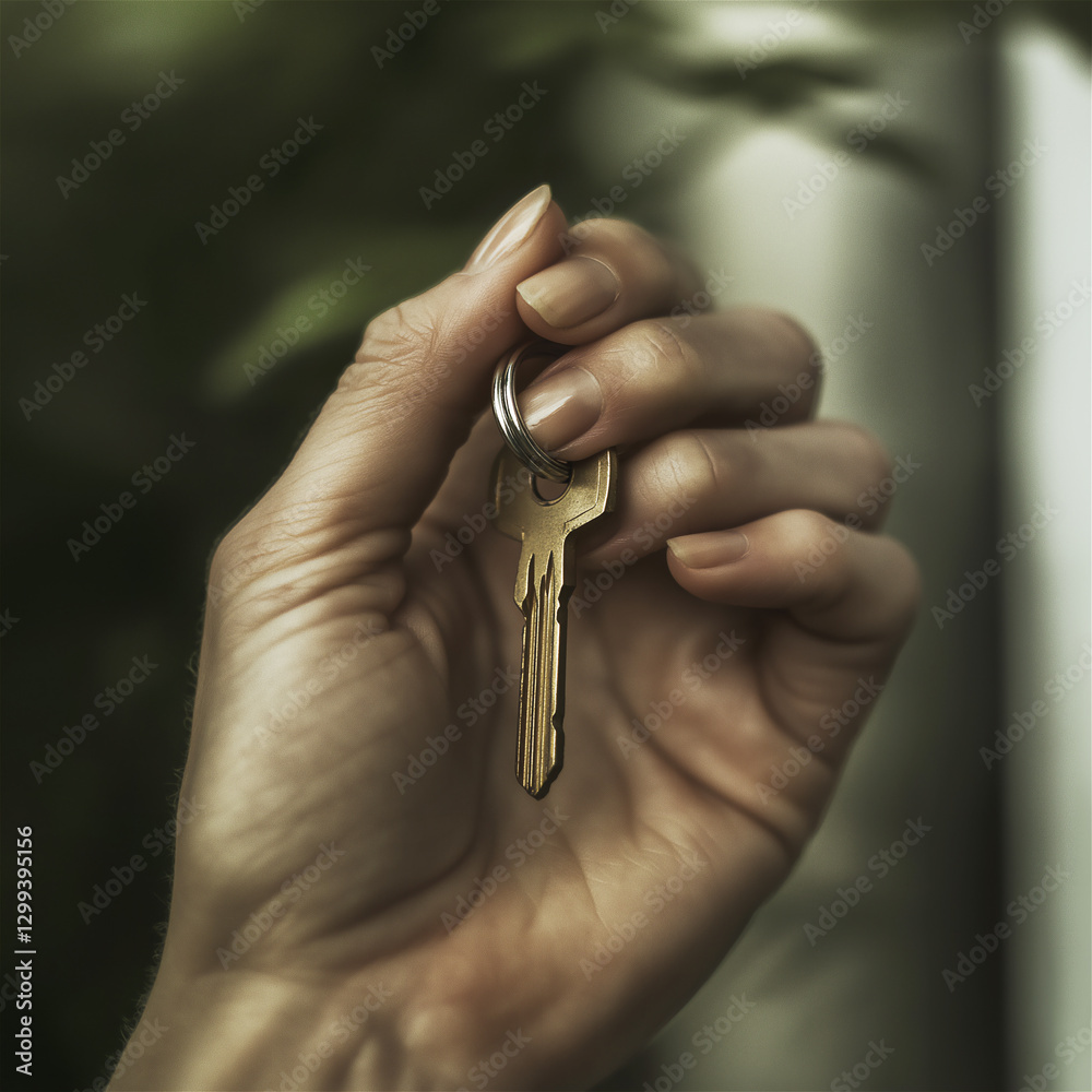 A hand holding keys, symbolizing access, new beginnings, or unlocking opportunities. The image conveys a sense of empowerment and control in a metaphorical sense. A hand holding keys, symbolizing access, new beginnings, or unlocking opportunities. The image conveys a sense of empowerment and control in a metaphorical sense.