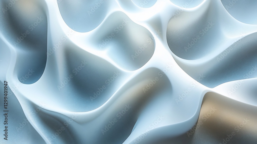 Abstract white flowing texture, design background Abstract white flowing texture, design background