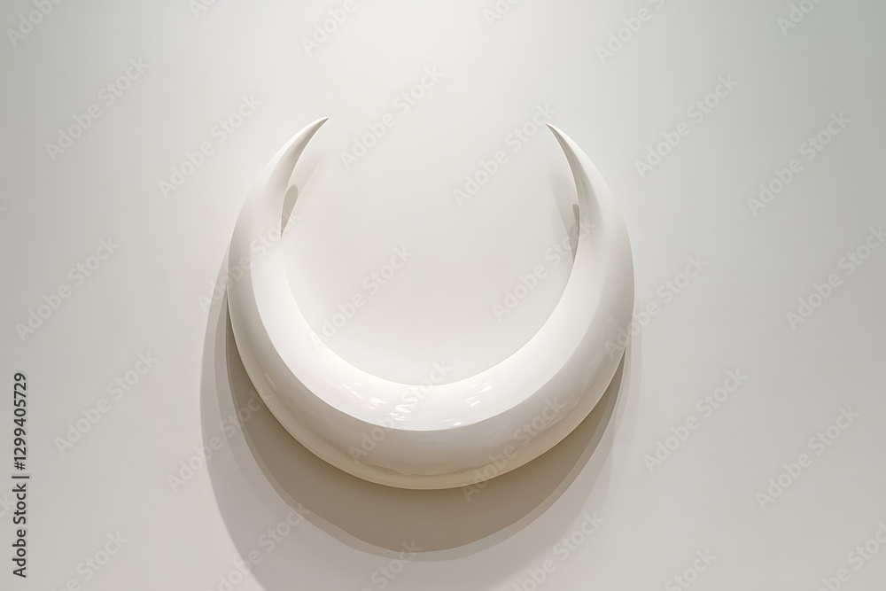 Elegant White Abstract Architectural Wall Art Elegant White Abstract Architectural Wall Art