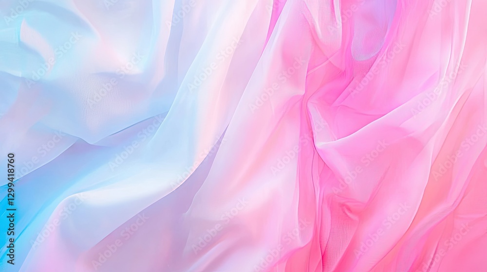 Obraz premium Pastel Fabric Texture Close Up