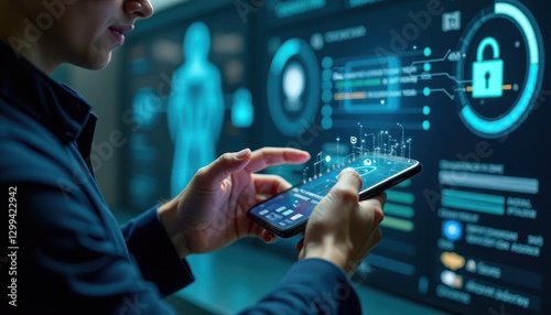 security document information business login file folder, management cybersecurity technology, concept digital security corporate database professional company