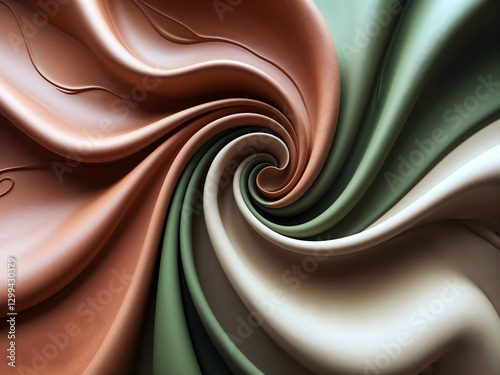 Obraz na płótnie Abstract graphic design, artistic pastel 3d background, wallpaper, wall art, template w salonie