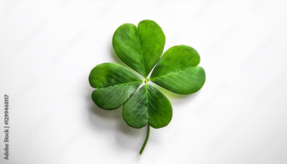 Fresh Green Four Leaf Clover St. Patrick’s Day Lucky Charm Fresh Green Four Leaf Clover St. Patrick’s Day Lucky Charm