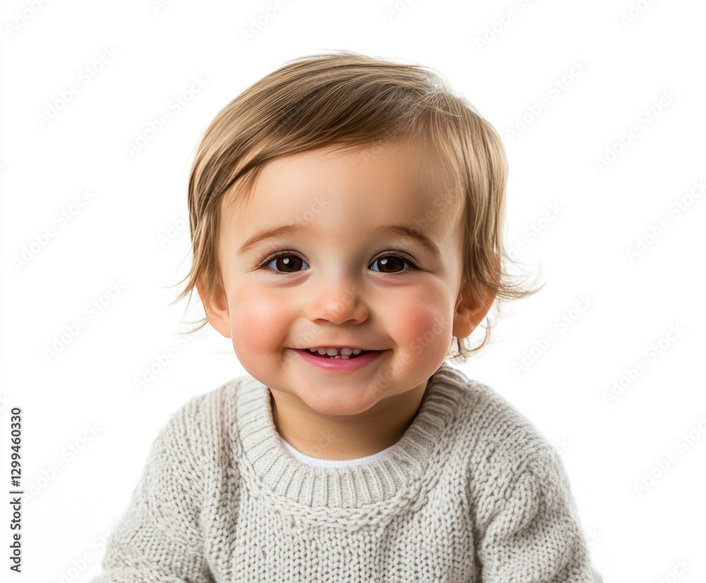 A cheerful toddler around two years old beams with joy, their bright eyes filled with innocence. Soft natural light enhances the child's delightful expression A cheerful toddler around two years old beams with joy, their bright eyes filled with innocence. Soft natural light enhances the child's delightful expression