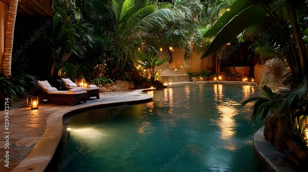 Fototapeta premium luxurious hotel spa