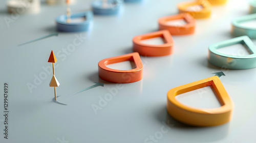 Visualization of Strategic Planning Process in Modern Design