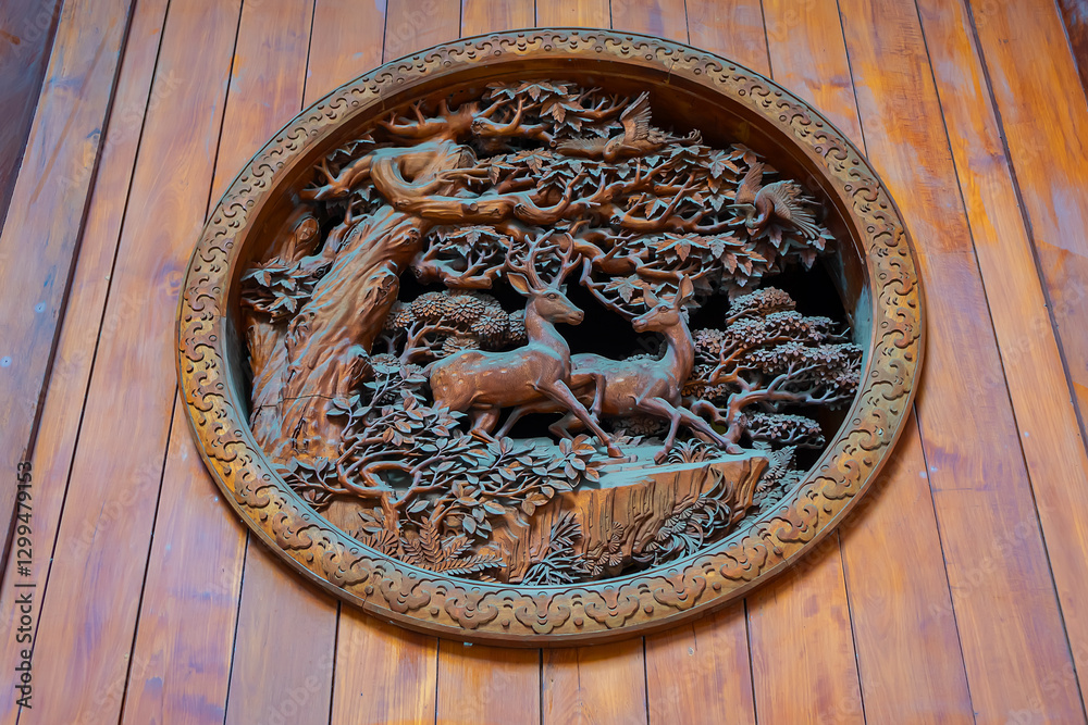 Jing’an Temple (Temple of Peace and Tranquility). Shanghai, China.