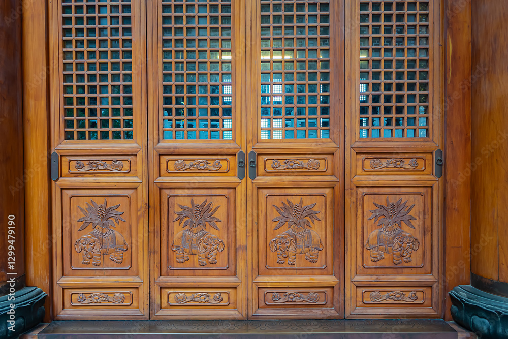 Jing’an Temple (Temple of Peace and Tranquility). Shanghai, China.