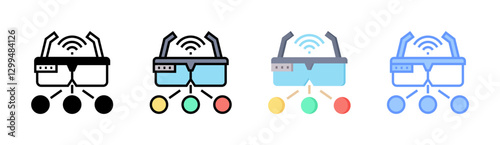 Smart Glasses Icon