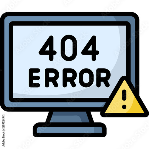 404 error page icon