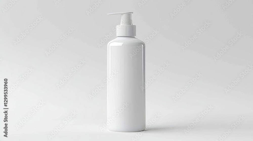 Empty White Bottle Mockup Empty White Bottle Mockup