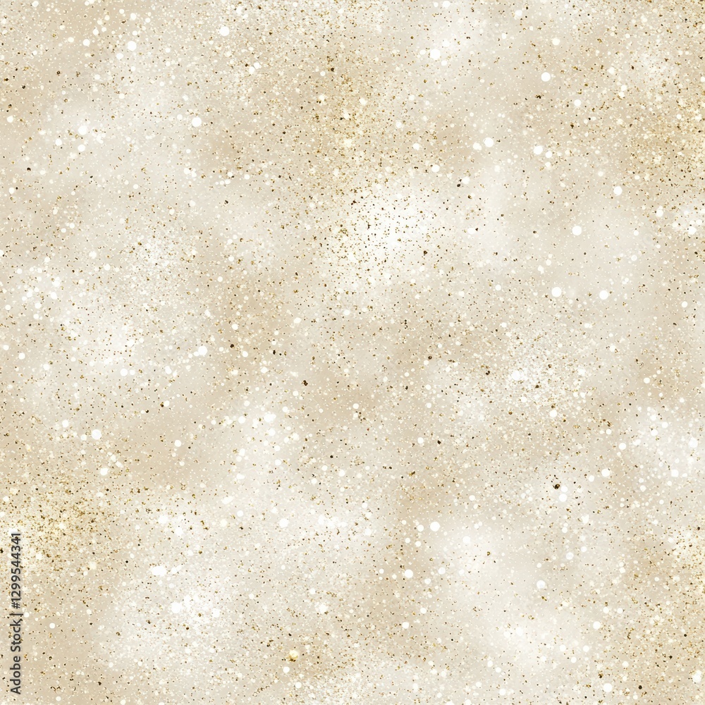 A smooth beige surface adorned with tiny sparkles and specks creates a gentle, shimmering effect. This background radiates warmth and charm, ideal for various design projects A smooth beige surface adorned with tiny sparkles and specks creates a gentle, shimmering effect. This background radiates warmth and charm, ideal for various design projects