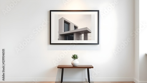 Minimalist Wall Art: Modern Architecture Elegance