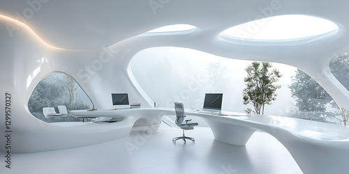 Futuristic Offices Designed for Maximum Productivity photo