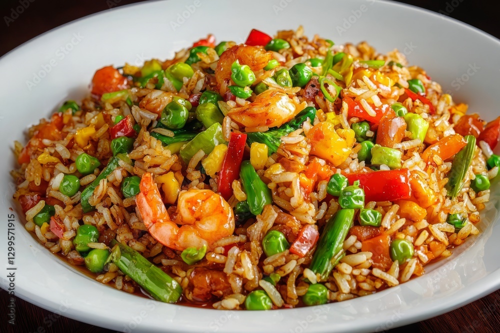 Wholesome and vibrant, this fried rice is perfect for festive gatherings. Wholesome and vibrant, this fried rice is perfect for festive gatherings.