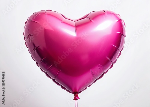 Macro Pink Heart Balloon, Valentine's Day, Romantic, Love, Air Balloon