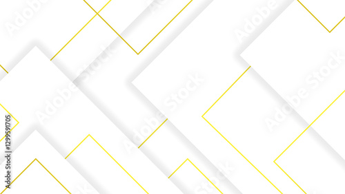 Elegant white geometric abstract background, perfect digital designs and presentations 