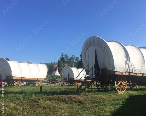 covered wagons
