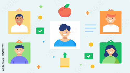 Success Stories Board A bulletin board showcasing beforeandafter photos and testimonials of clients who successfully transformed their diets with the help of personalized nutrition