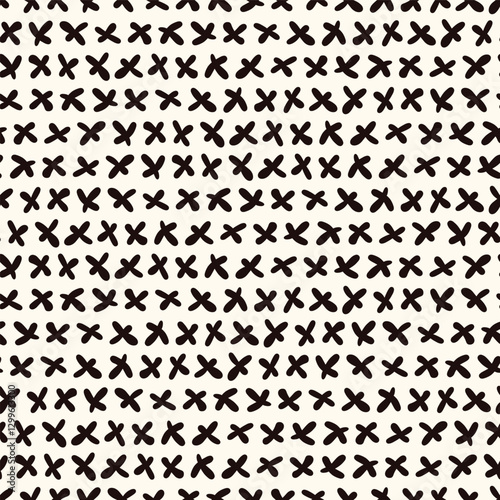 Lots of Xs Seamless Vector Repeat Pattern