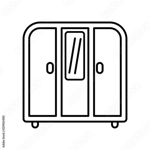 Cabinet icon design template