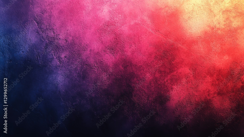 Obraz premium Vibrant Abstract Texture with Blending Shades of Pink, Purple, Orange, and Blue in Artistic Background Design