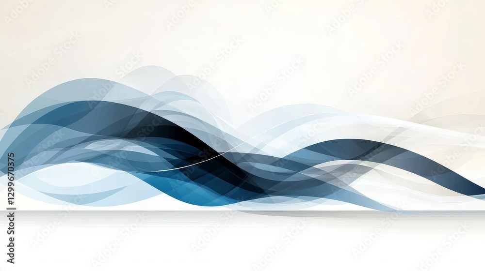 Dynamic blue wave abstract design digital art modern graphic creative space aesthetic Dynamic blue wave abstract design digital art modern graphic creative space aesthetic