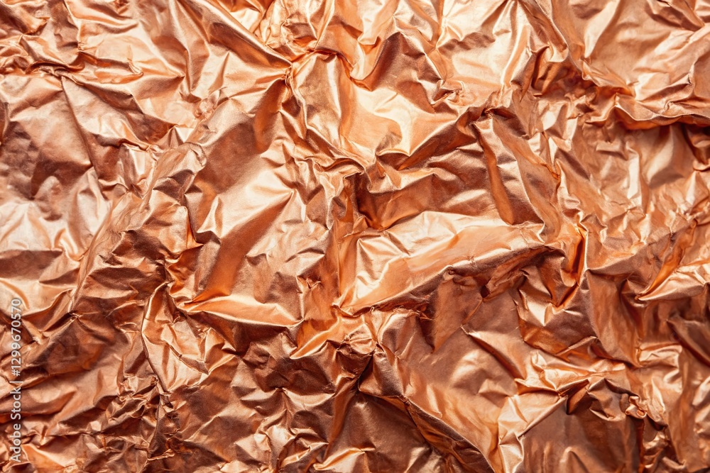 Rose Gold Foil Texture Background: Elegant Metallic Shimmer for Design Projects Rose Gold Foil Texture Background: Elegant Metallic Shimmer for Design Projects