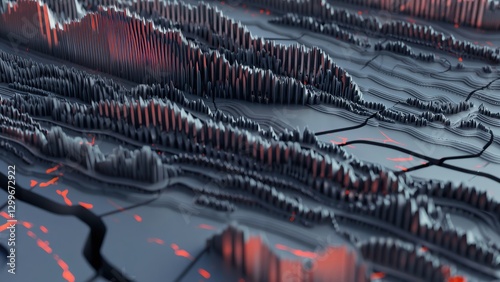 Tactile Data Sandbox: Carbon Emission-Driven Terrain and Pollution-Index Surface Texture, Haptic Feedback and Environmental Awareness Concept