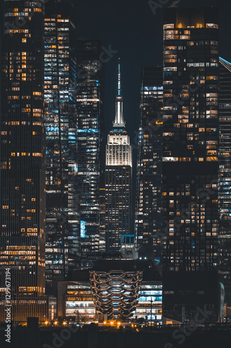 Photography New york city night view