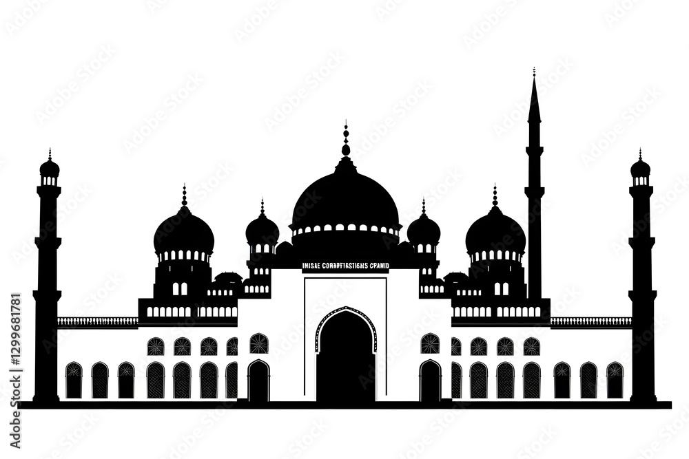 Fototapeta premium Ramadan Kareem , Mosque