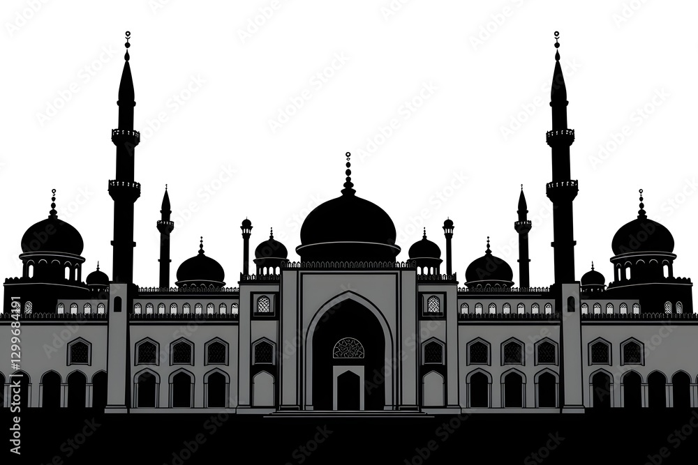 Obraz premium Ramadan Kareem , Mosque