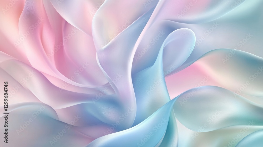 Obraz premium Abstract blue Christmas background with bubbles and snow, featuring bright bokeh lights and a shiny, blurred winter design