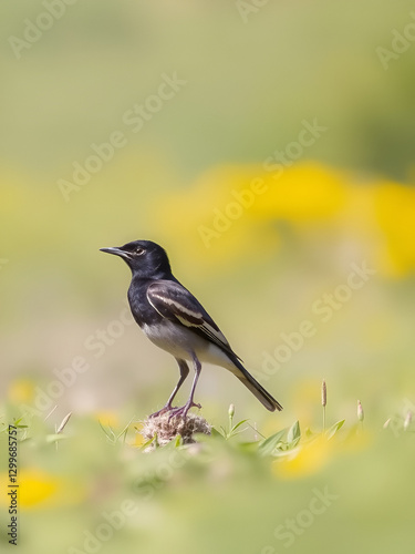 Bird in a veld - Rondebosh Common, Cape Town