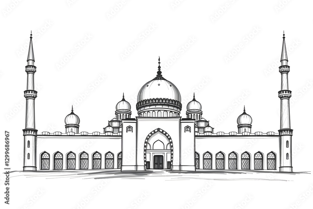 Fototapeta premium Ramadan Kareem , Mosque