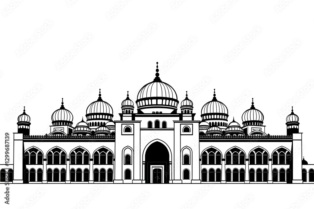 Obraz premium Ramadan Kareem , Mosque